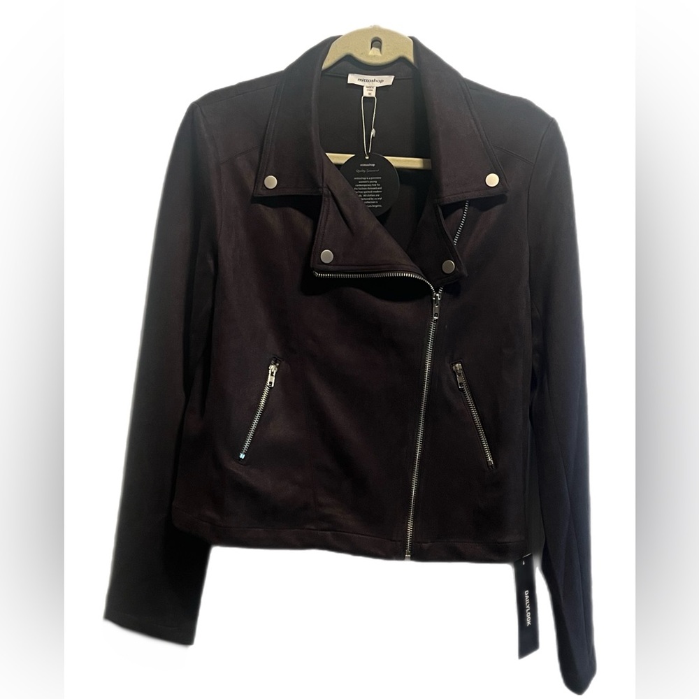 New Mittoshop Moto Suede Jacket